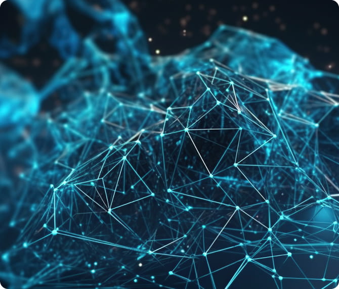 タブレットを操作しています